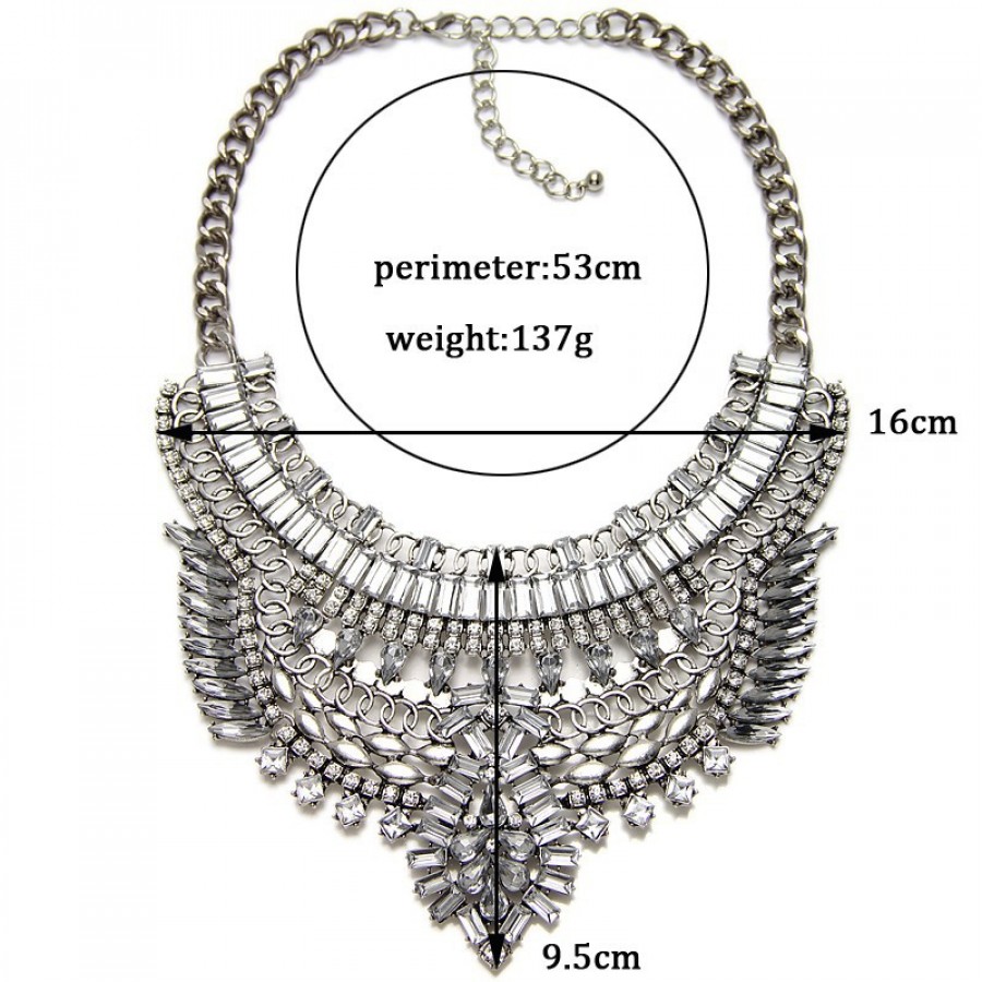 Shiny Rhinestone Flower Choker Necklace For Women Luxury Wedding Choker  With Wide Collar From Bestwishtoyou920, $2.25 | DHgate.Com