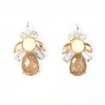 All That Glitters Nude Gems Earrings